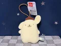 サンリオキャラクターズ ふわもこワッペンこれくしょんマスコット ポムポムプリン