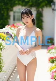 L1500　AI美女 A4ポスター コスプレ　水着　グラビア ランジェリー