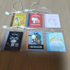 サンリオショップ 　 ノベルティ ミニノート キティ　シナモン　ポチャッコ