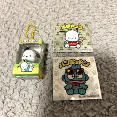 サンリオキャラクターマンズチョコ　ポチャッコ　ハンギョドン