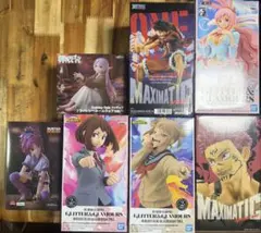 アニメキャラクター フィギュアセット 7体