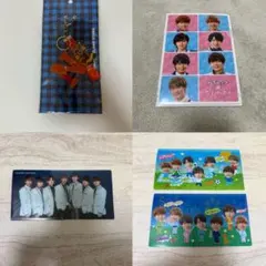 なにわ男子　キーホルダー　クリアファイル　チケットホルダー　5点セット