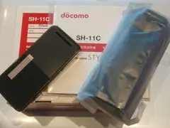 新品 レア ドコモ SH-11C ホワイト ガラケー ワンセグ ゲーム 携帯