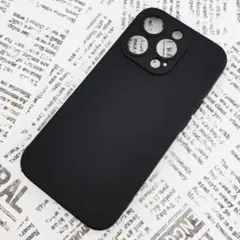 iPhone 14Pro シリコンケース [02] ブラック
