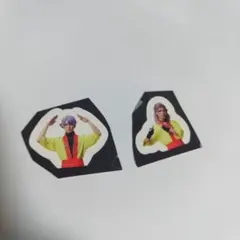 富士急ハイランド 刀ミュコラボ ノベルティ お土産シール 村雲江、五月雨江