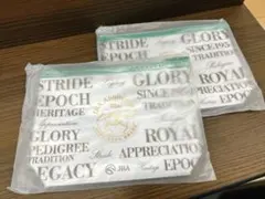 JRA 72nd Anniversary クリアポーチ 2個セット 新品