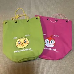 メロンパンナ＆ドキンちゃん トートバッグセット