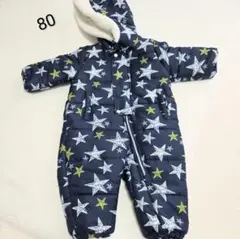 スノーコンビ　ジャンプスーツ　スキーウエア　つなぎ　80 外遊び