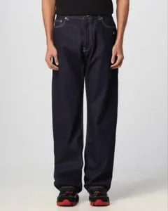 OFF-WHITE ダークデニム ワイドパンツのサムネイル