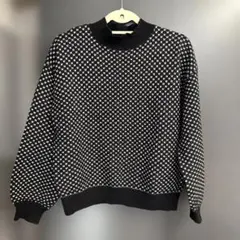 BEAUTY&YOUTH チェック柄ニットセーター