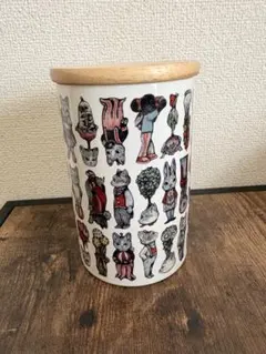新品・未使用】ヒグチユウコ 陶器キャニスター【L】 - メルカリ