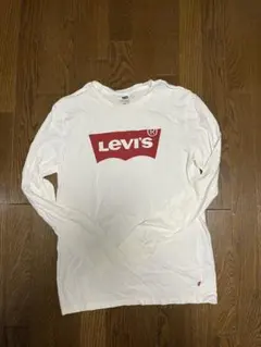 Levi's ホワイト ロングスリーブ Tシャツ M