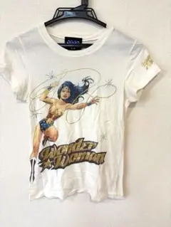 JUNK FOOD Wonder Woman 半袖Tシャツ 古着　y2kのサムネイル