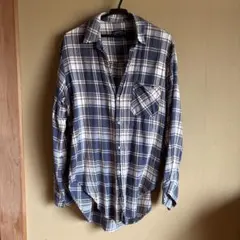 ZARA WOMAN チェック柄 長袖シャツのサムネイル