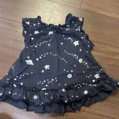 H&M キッズ　宇宙柄ノースリーブ