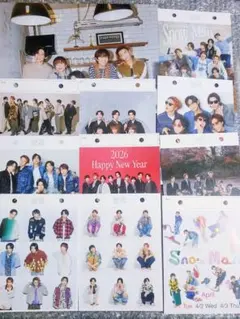 メンバー集合 セット★SnowMan オフィシャルカレンダー2025 スノーマン