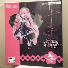 【初音ミク】くじ 桜ミク A賞 とってもおおきなクリアスタンド①