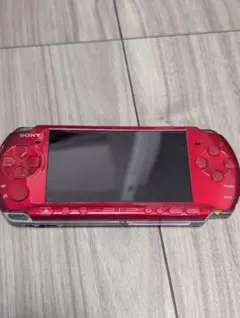 PSP3000 レッド ジャンク品扱い