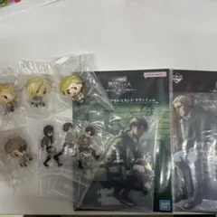 進撃の巨人一番くじ　アクリルスタンド&ちょこのっこフィギュアセット