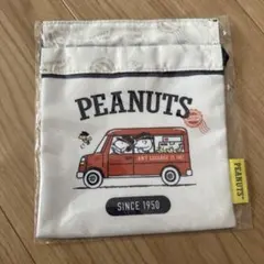 PEANUTS スヌーピー リボン　巾着
