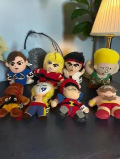 ストリートファイターII ラウンドワン限定 ぬいぐるみ 12種
