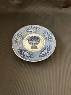 昭和アンティーク 青磁 灰皿／香炉風 小物入れ 松竹梅 陽刻】 - メルカリ