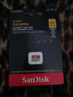 SanDisk Extreme 512GB microSDカード