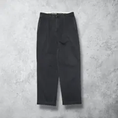 ポロラルフローレンポロチノANDREWネイビー鬼フェードW33相当古着ビンテージ