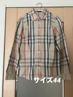 美品　Burberry London ノバチェック 長袖シャツ　44 サイズ大のサムネイル