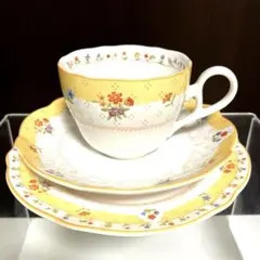 ノリタケ トゥルーラブ カップ＆ソーサー + プレート トリオセット