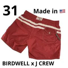36 USA製BIRDWELL J CREW 310 BOARD SHORTS - メルカリ