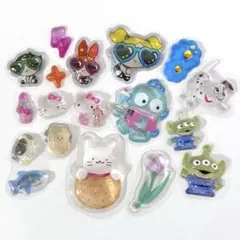 2 ボンボンドロップシール 他 おすそ分け パワパフ ディズニー ハンギョドン