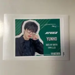 ATEEZ YUNHO TAG LIVEZ LABEL トレカ
