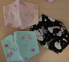 インナーマスク ハンドメイド 3まい 子供用