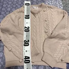 GLOBAL WORK ピンク ケーブルニットセーター XXL