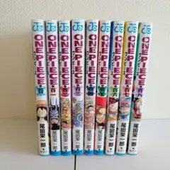 ONE PIECE ワンピース 100巻～108巻 9冊 セット