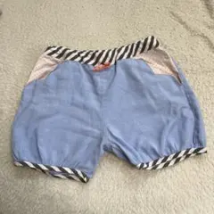 ハーフパンツ 120cm 綿素材 ポケット付き