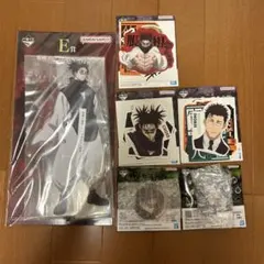 呪術廻戦 一番くじ E賞 M賞 N賞 ビッグアクスタ ステッカー チャーム