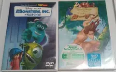 モンスターズ・インク+ターザン　DVDセット