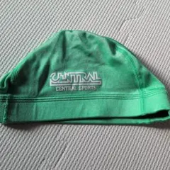 CENTRAL SPORTS 水泳帽 緑色