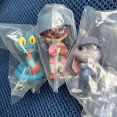 ズートピア2 ならぶんです。　ジュディ ニック ゲイリー　ガチャ
