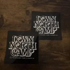 Down North Camp ステッカー　2枚セット