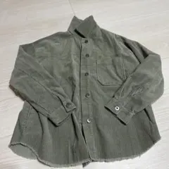 ZARA コーデュロイシャツ カーキ XSのサムネイル