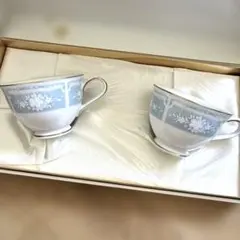ノリタケ　Noritake マグカップ　2点　花柄　箱付き