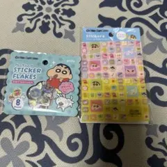 クレヨンしんちゃん タイルシール おはじきシール フレークシール