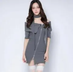 最安値Melt the Lady slash zipup mini dressのサムネイル