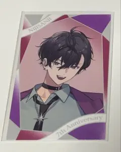 にじさんじ 7th 7周年 チェキ風カード 佐伯イッテツ