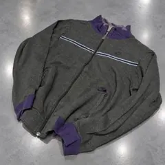 00s OLD NIKE 短丈 トラックジャケット Y2K 鬼フェード グランジ