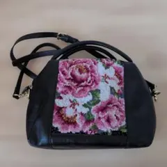 美品)大人気、シンクビー、ハンド、希少、シェニール織、花柄、人気色 
