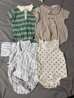 ロンパース4点セット 70cm 韓国子供服 valubebe有り